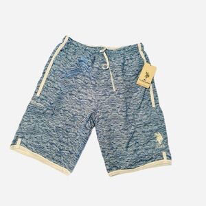 US Polo Assn NWT Men’s Blue Cargo Swim Shorts Size M